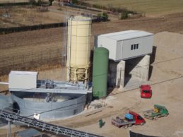 Vertikale Geschraubte Silos