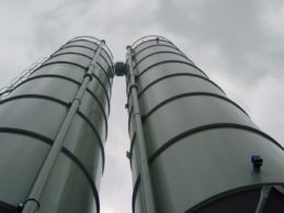 Monolithic Vertical Silos