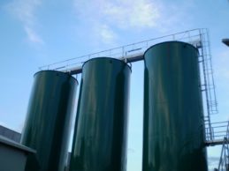 Monolithic Vertical Silos