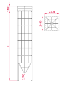 Silos Verticaux Modulaires