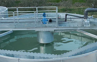Central Rake Clarifier System Dynamic decanters for solid-liquid separation | Poggi